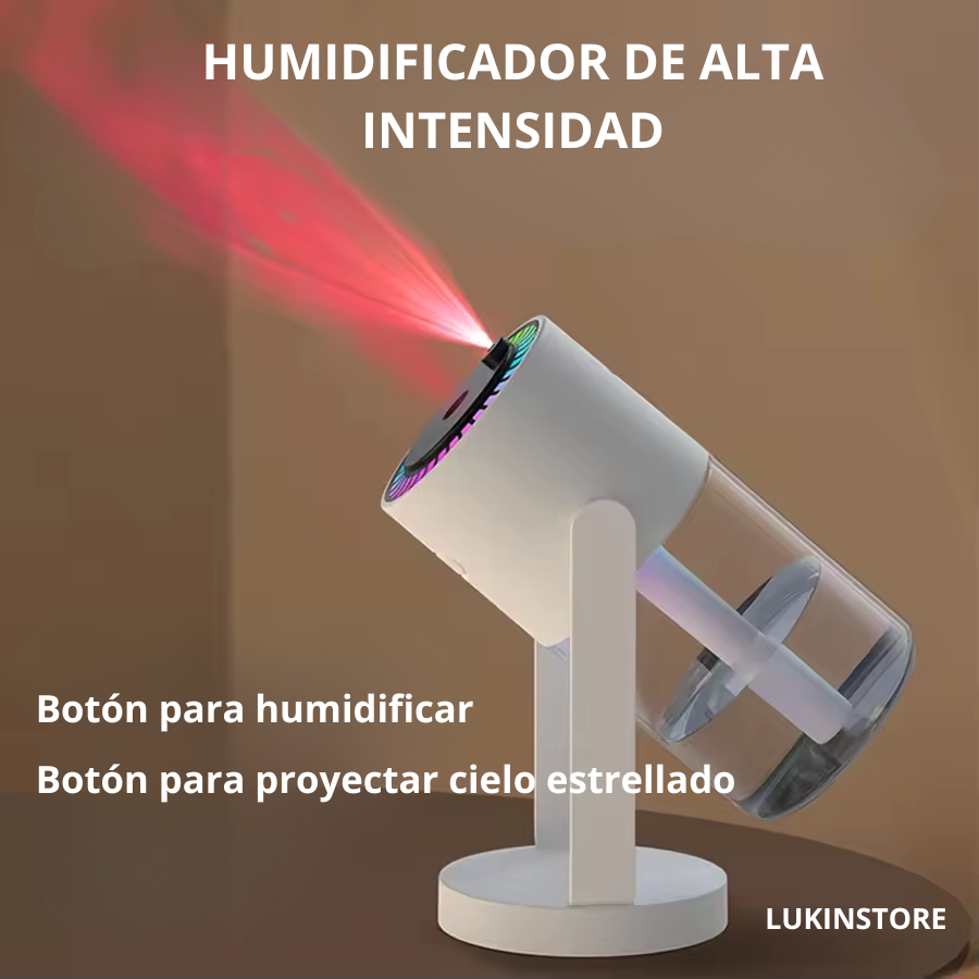 HUMIDIFICADOR CON PROYECTOR