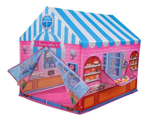 CARPA INFANTIL TIENDA DE DULCES