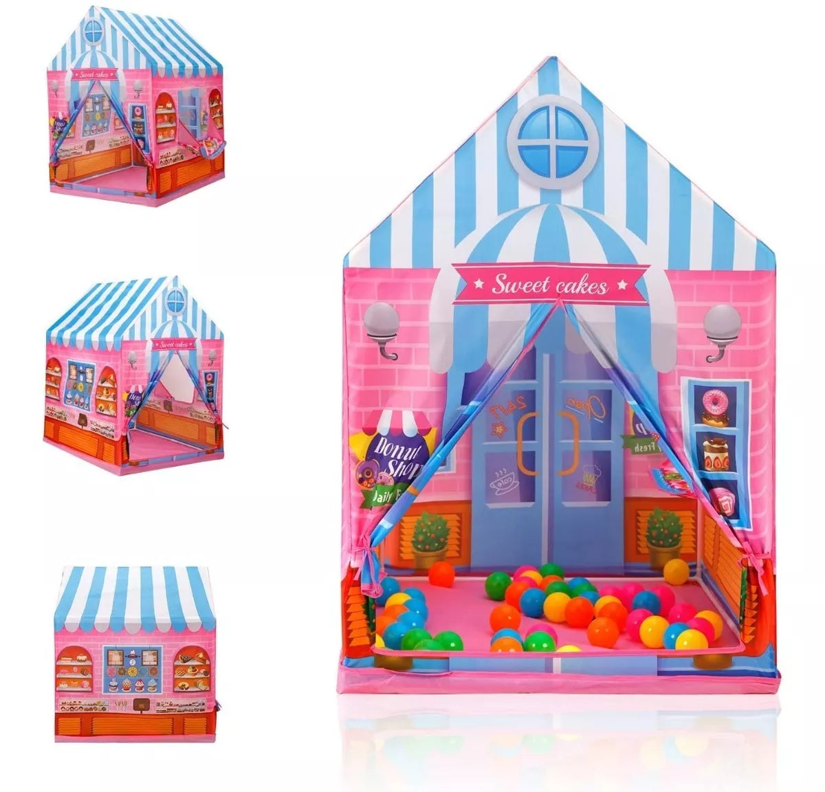 CARPA INFANTIL TIENDA DE DULCES