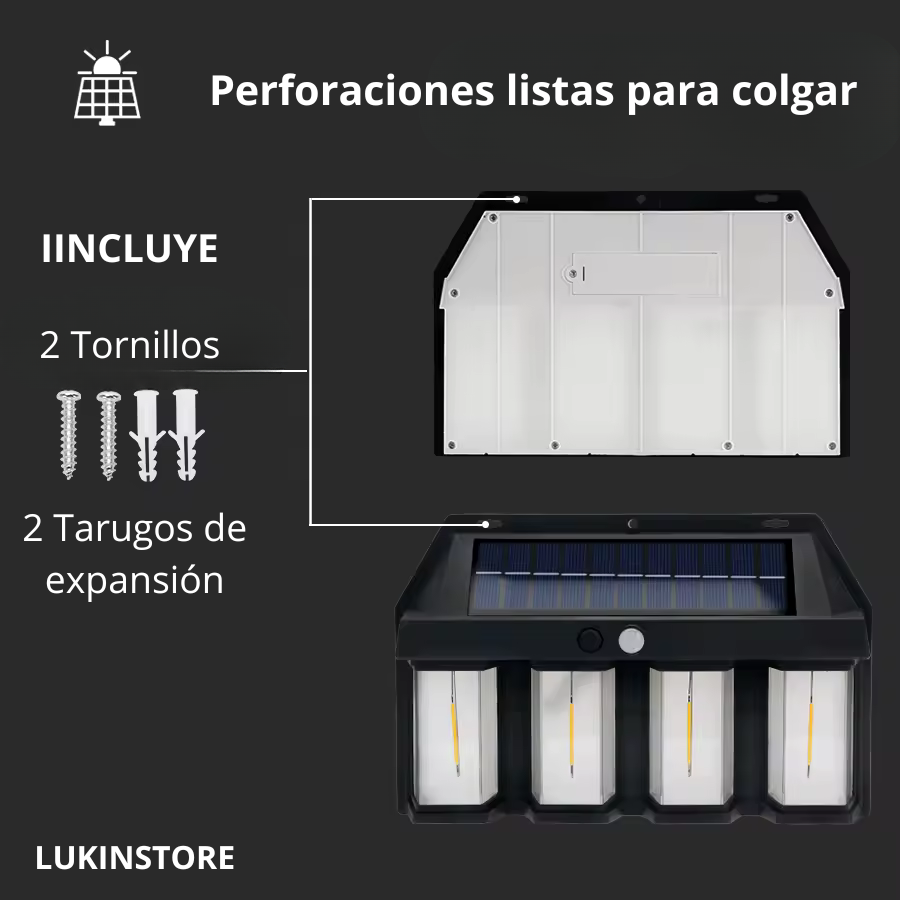 LÁMPARA LED DE PARED