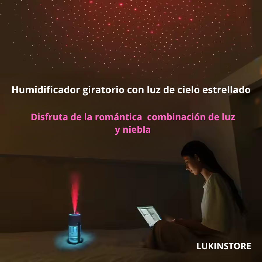 HUMIDIFICADOR CON PROYECTOR