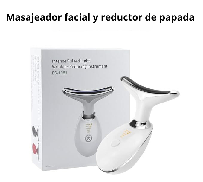 MASAJEADOR FACIAL Y REDUCTOR DE PAPADA